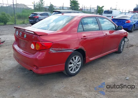 2010 Toyota Corolla S из США, поврежденный, VIN 1NXBU4EE5AZ379575
